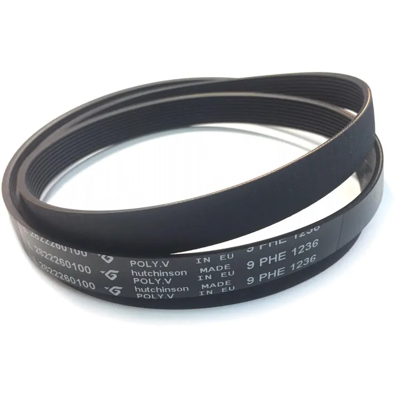 Keilriemen 1236H9EL für Waschmaschine kompatibel mit BEKO WML15065D-ISR